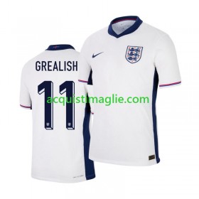 Divisa di Calcio Inghilterra Jack Grealish 11 Prima Euro 2024